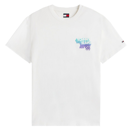 Tommy Hilfiger Ανδρική κοντομάνικη μπλούζα Stack Logo Back Graphic T-Shirt